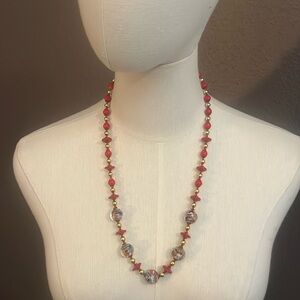 Vintage Glass Necklace